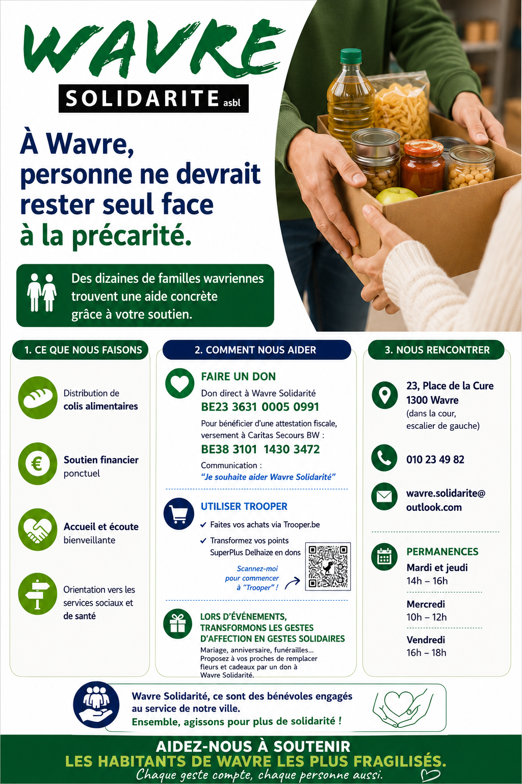 Affiche Wavre Solidarité 2026